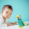 CAZOYEE Cute Macaw Parrot Stuffed Animal, Green Bird Stuffed Plush Toy, Soft Parrot Plushie Doll Gift for Kids Children Boys Girls Baby, Creative Plush Bird Parrot Decor, 10”