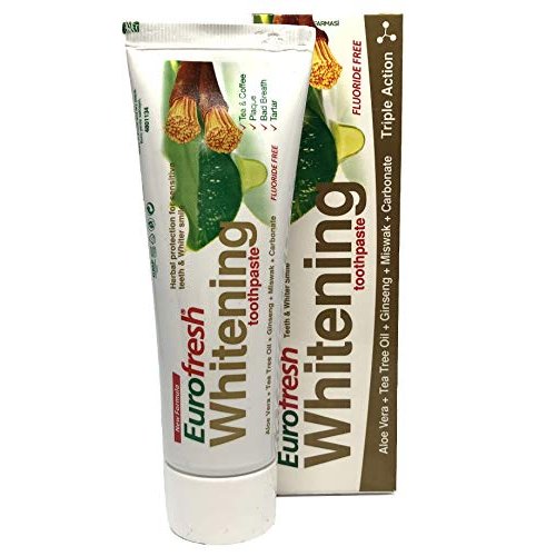 FARMASI Eurofresh Miswak Natural Toothpaste Whitening for Good Smile, Natural Soap Traditional Healty Toothpaste It Refreshes The Breath and Provides a Solution to Tea and Coffee Stains 3.95 oz.