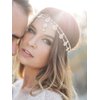 WOVOWOVO Head Jewelry for Women Gold Head Chain Headpiece Hair Jewelry Boho Wedding Headbands for Bride Hair Accessories for Wedding Party Halloween
