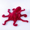 TAMMYFLYFLY Cute Octopus Plush Toy - Super Lovely Red Soft Real Life Octopus Giant Realistic Stuffed Animal Toys, Deep Sea Creeping Animal Octopuses Plush Toys (18 inch)