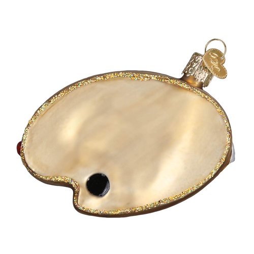 Old World Christmas Ornaments: Artist's Palette Glass Blown Ornaments for Christmas Tree