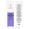 NOVA DERM INSTITUTE Smart Sunscreen Daily SPF 50 Face Sunscreen - Clear Zinc Oxide, Oil-Free & Non- Comedogenic for Sensitive Skin and SPF for acne-prone skin and Dermatologist Recommended