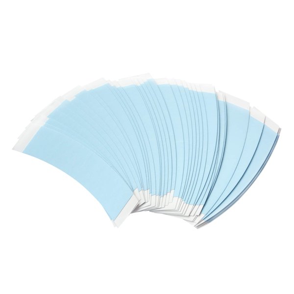 36 Pcs/Lot Lace Wig Adhesives Tape Double Sided Waterproof Wig Tape Hair Extension Adhesive Tape for Lace Front Wig Toupee (Blue)