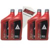 Cyclemax Four Pack for Honda HP4S 10W30 Full Synthetic 4 Stroke Engine Oil 08C35-SYN-1030M Contains Four Quarts and a Funnel