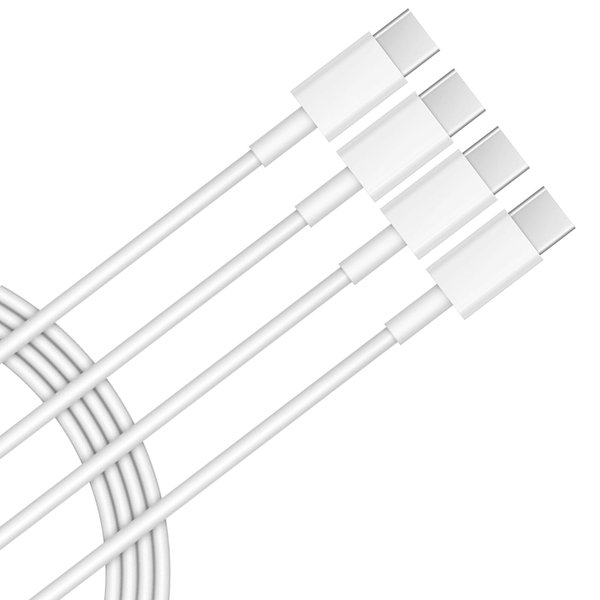 Works by Tek Styz PRO 5ft USB-C Cable Compatible with Your Sennheiser Momentum True Wireless 3 Hi Powered Cable (White 1.5M)