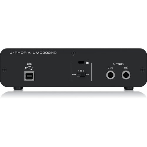 Behringer U-Phoria UMC202HD USB Audio Interface