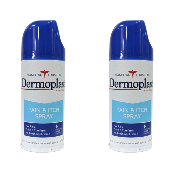 Dermoplast Pain Relieving Spray- 2 oz (Pack of 2)