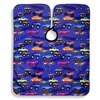 Kids Barber Cape For Hair Cutting at Home or Salon, Barber Shop Haircut Cape for Big Boys Adjustable Neck with Snaps, Monster Truck