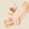 Gripjoy Compression Socks with Grips for Women & Men - 15-20mmHg - Knee High Non-slip Socks