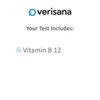 Verisana Vitamin B12 Test – Determine your Vitamin B12 Value Easily & Conveniently from Home –Analysis by CLIA-Certified Lab