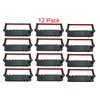 12 PACK SP-700 Ribbon Ink Cartridge Quality BLACK and RED Compatible with STAR Printer RC-700BR, SP700, 712, 742