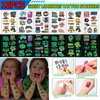60Pcs Video Game Party Favors Gamer Birthday Party Supplies for Kids Non Woven Bags Silicone Bracelet Stamper Keychain Glow Sticker Game on Gift Goodie Treat Bag Fillers Boy Gaming Party Favors