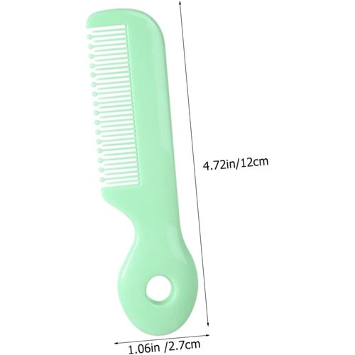 4Pcs Newborn Hair Comb Baby Comb Round Teeth Combs Wide Tooth Hair detangler for Toddler Pocket Hair Comb Baby and Child Care Products Health and Household