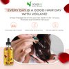 VoilaVe Organic Rose Multi-Use Oil, Moisturizer for Face, Body, Hair - Vitamin E, Sweet Almond Oil Blend - Dry Skin, Scalp, Nail Care - Infused with Rose Petals & Bergamot Essential Oil - 4 Fl Oz