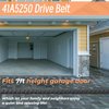 41A5250 Garage Door Opener Belt, 237" Drive Belt for 7ft Height Garage Door, 41AB050-2 Belt Compatible with Chamberlain Liftmaster Sentex Whisper Garage Door Openers System Parts