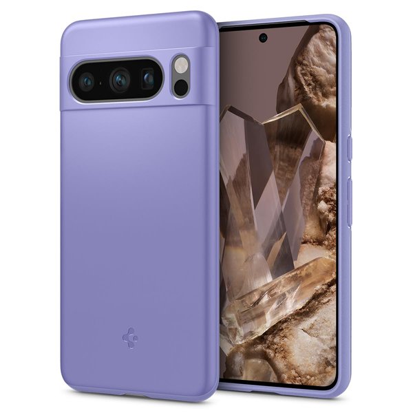 Spigen Thin Fit Designed for Pixel 8 Pro Case (2023) - Awesome Violet