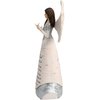 Pavilion Gift Company Elements 82328 Angel Figurine Holding Butterflies, Best Things In Life, 8-Inch , White