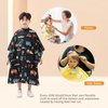 PERFEHAIR Kids Hair Cutting Cape, Cute Cars Pattern, Barber Haircut Cape Cover for Children, Baby, Toddler, Boys Salon Hair Cut Capes