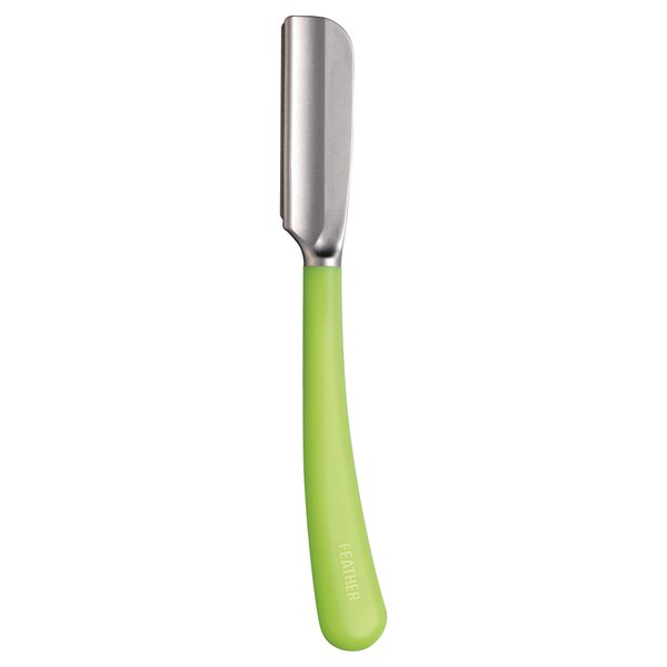 Feather Artist Club Lime SS Straight Razor