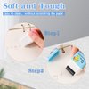 Sooez 12 Pack Pencil Erasers, Cute Erasers Pencil Eraser with Clean up Roller Pencil Eraser Shaving Roller Case Erasers for Party Favors Gift Supplies