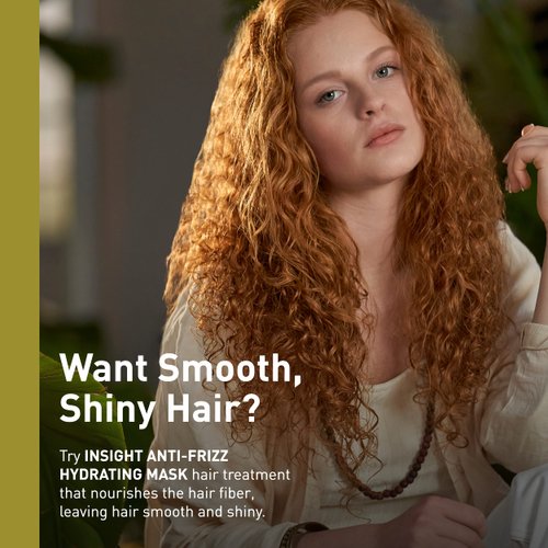 Insight Clean Beauty Anti Frizz Hydrating Mask With Organic Linseed Extract, Vegan, 13.5 fl oz