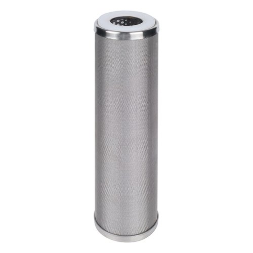 Amwater Stainless Steel Cleanable Wire Mesh Filter Cartridge 10”Length,2.5"OD(10 Micron)