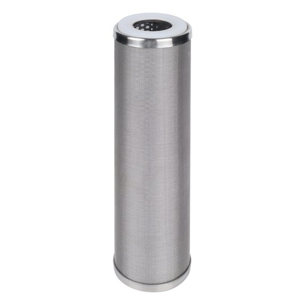 Amwater Stainless Steel Cleanable Wire Mesh Filter Cartridge 10”Length,2.5"OD(10 Micron)