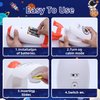CWYQ Kids Drawing Projector Toys for Boys Girls Ages 3-8 Art Sketch Projector Tracing Drawing Kit with Space Rocket Ship Toys for 3 4 5 6 7 8 Year Old Kids Gifts