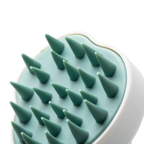 Regrowz Scalp Massager Shampoo Brush with Soft & Exfoliating Silicone Bristles for Scalp Scrub, Head Massage, and Hair Growth, Dandruff Comb