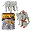 4" Elephant Jungle Animal Toys Small – Transforming Action Figure – Changes from a Detailed Animal Toy to a Unique Robot Toy in Seconds – Great Gift for Both Girls and Boys (4" Elephant)