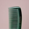 Pegasus MICOLOR 501, 9in Hard Rubber Handle Comb, Handmade, Seamless, Smooth Edges, Anti Static, Heat and Chemically Resistant, Wet Hair, Everyday Grooming Comb | Peines de goma dura - Green