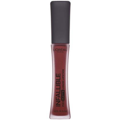 L’Oréal Paris Cosmetics Infallible Pro-Matte Liquid Lipstick, Stirred, 0.21 Fluid Ounce