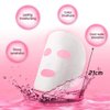 100 pcs Compressed Facial Mask Sheet Beauty DIY Disposable Mask Paper Natural Cotton Skin Care Wrapped Masks Normal Thick，Get a Small Mask Bowl, Mask Brushes Free