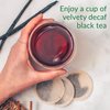The Republic of Tea — Decaf Vanilla Almond Black Tea Tin, 50 Tea Bags, Environmentally- Friendly Decaffeinated Tea