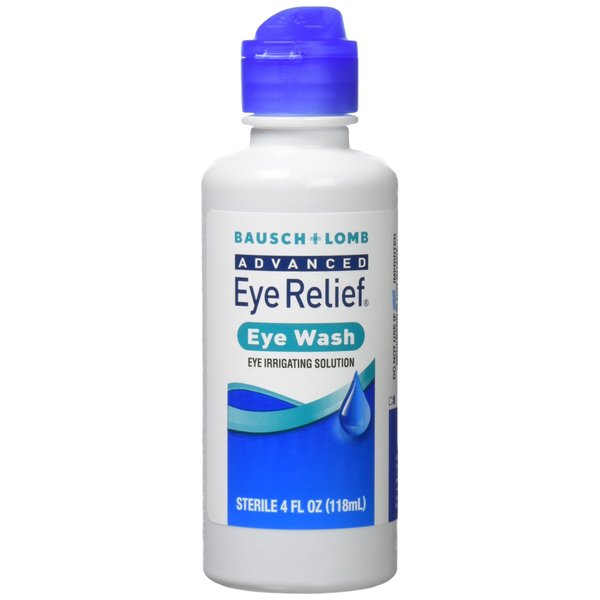 Bausch & Lomb Advanced Eye Relief Eye Wash, 4 Fl Oz, Pack of 3