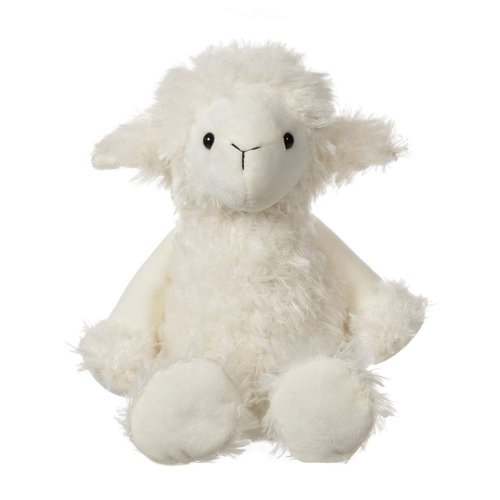 Apricot Lamb Toys Plush White Plush Lamb Stuffed Animal Soft Cuddly Perfect for Child （White Plush Lamb ，8.5 Inches