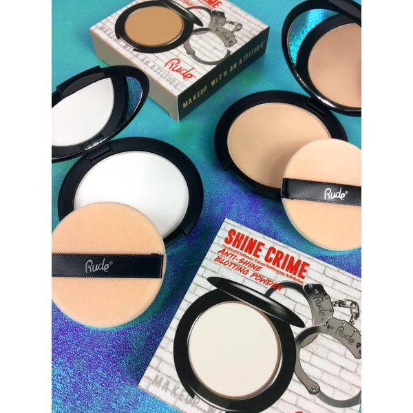 Rude - Shine Crime Anti-Shine Blotting Powder