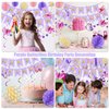 Happy Birthday Banner Rainbow Backdrop Decoration Birthday sign for wall Party Supplies Backyard Decor Birthday Flag Bunting