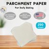 Worthy Liners 8 X 8 Inch 250 Sheets | Parchment Paper Squares | Made is USA | Nonstick Precut Baking Grilling Air Fryer Steaming Bread Cookies