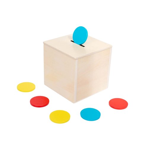 4 in 1 Montessori Play Kit Box - Cotton Swab Board Fine Motor Skills Game,Coin Box, Carrot Harvest Game, Matchstick Color Drop Game – Montessori Toys for Babies 6-12 Months, 1 Year, 2 Year