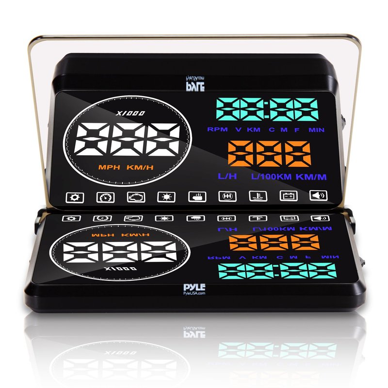 Pyle Heads Up Display HUD Screen - Universal 5.5’’ Car Head-Up ...