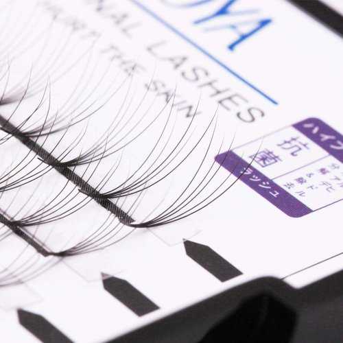 Eyelash Extension 8-13mm Mixed Premade Volume 5D Lashes B Curl Mink Lashes Individual Cluster Professional Salon Use