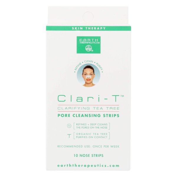 Earth Therapeutics Pore Cleansing Strips, Tea Tree, 10 Count
