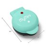 MyMini Waffle Maker, Teal, On The Go Meals, Easy to Use, Compact