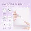 8pcs Cuticle Oil Pen Bulk for Nails Polish Repair Pen Nail Nourishment Polish with Vitamins to Nourish and Moisturize Skin for Cuticle Nail Care