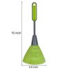 WOVTE 3 Pack Fluffy Microfiber Delicate Kitchen Duster Laptop Keyboard Brush Computer Screen Cleaner Tool Mini Dusting Wand (Blue, Green, Pink)