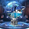 687 Pcs Mechanical Shark Building Block Set with LED Lights for Boys, Movable Ocean Shark Building Toy Set, Deep Sea Animal Building Block Toys Home Decor for Kids Boys 6-12