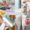 12 Pcs Handle Grip Nail Brush, Fingernail Brush Cleaner Hand Scrub Cleaning Brushes for Toes, Nails, Men and Women（4 Colors）