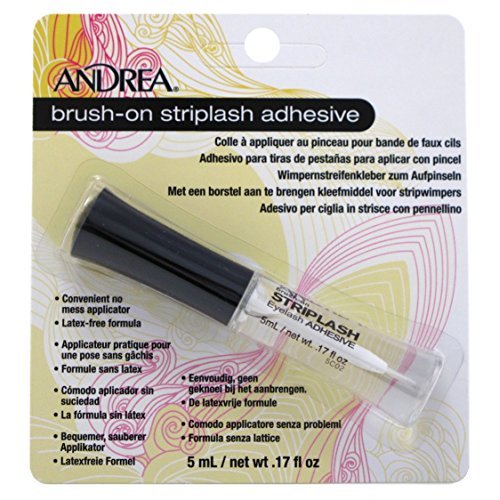 Andrea Brush-On Striplash Adhesive 0.17 Ounce (5ml) (2 Pack)