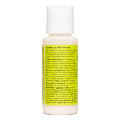 Uncle Harry's Natural Alkalizing Miracle Mouthwash | Adult & Kids Mouthwash for Bad Breath | pH Balanced Oral Care Mouth Wash & Mouth Rinse (2 fl oz)